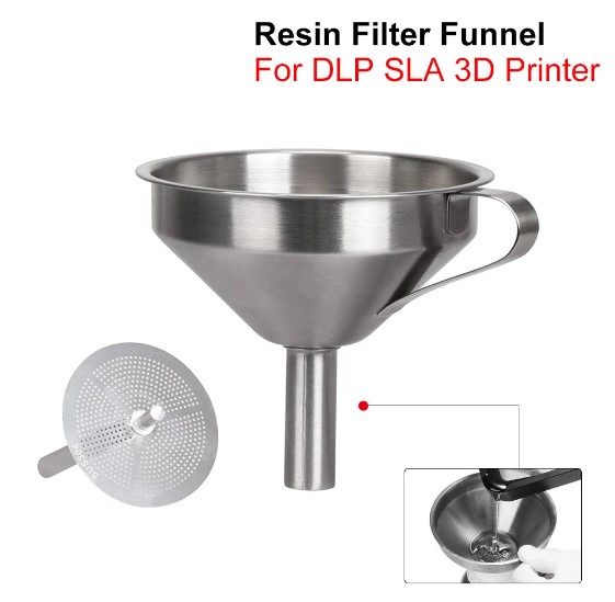 3D Printing Elegoo - 3D Printer Resin Filter Funnel Stainless