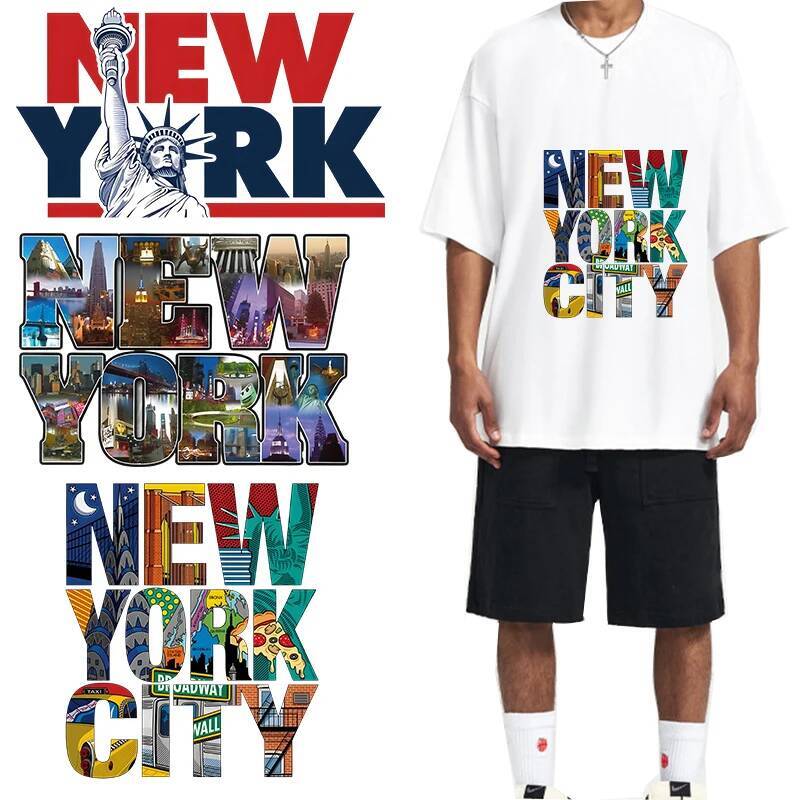 3D Printing York - New York Letters DTF Heat Transfer