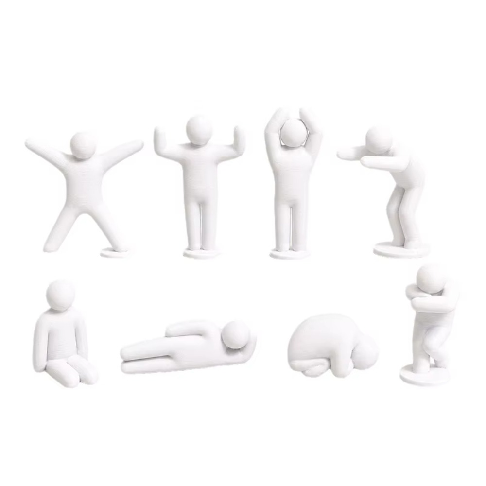 3D Printing Figure - Party Gifts Paintable Mecha Ornaments Unpainted