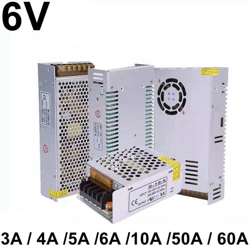 3D Printer Power Supply - DC 6V 3A 4A 5A 6A