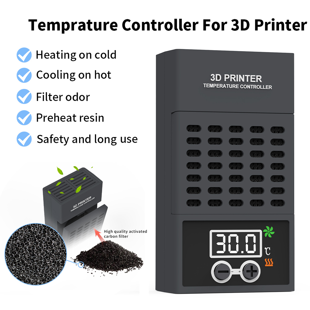 3D Printing Elegoo - Mini Heater for ELEGOO,ANYCUBIC,CREALITY LCD DLP