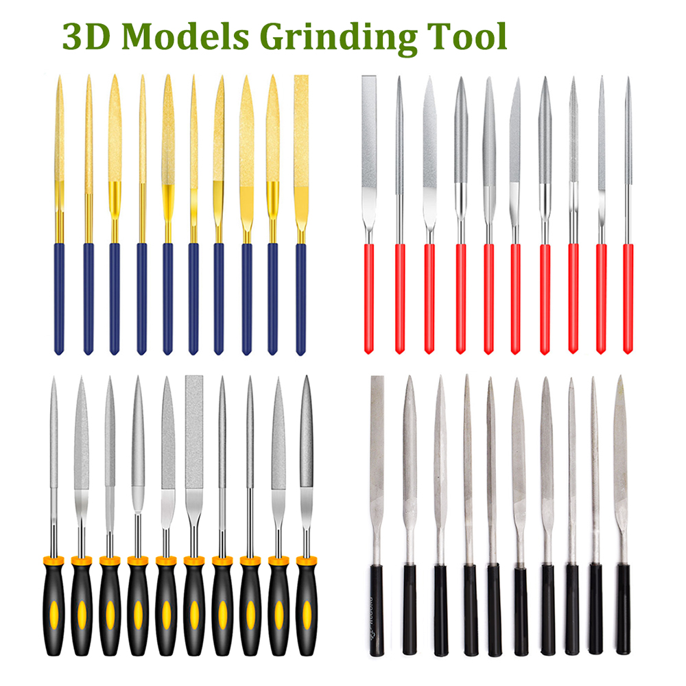 3D Printing File - Engraving Grinding File Needle Deburring Kit