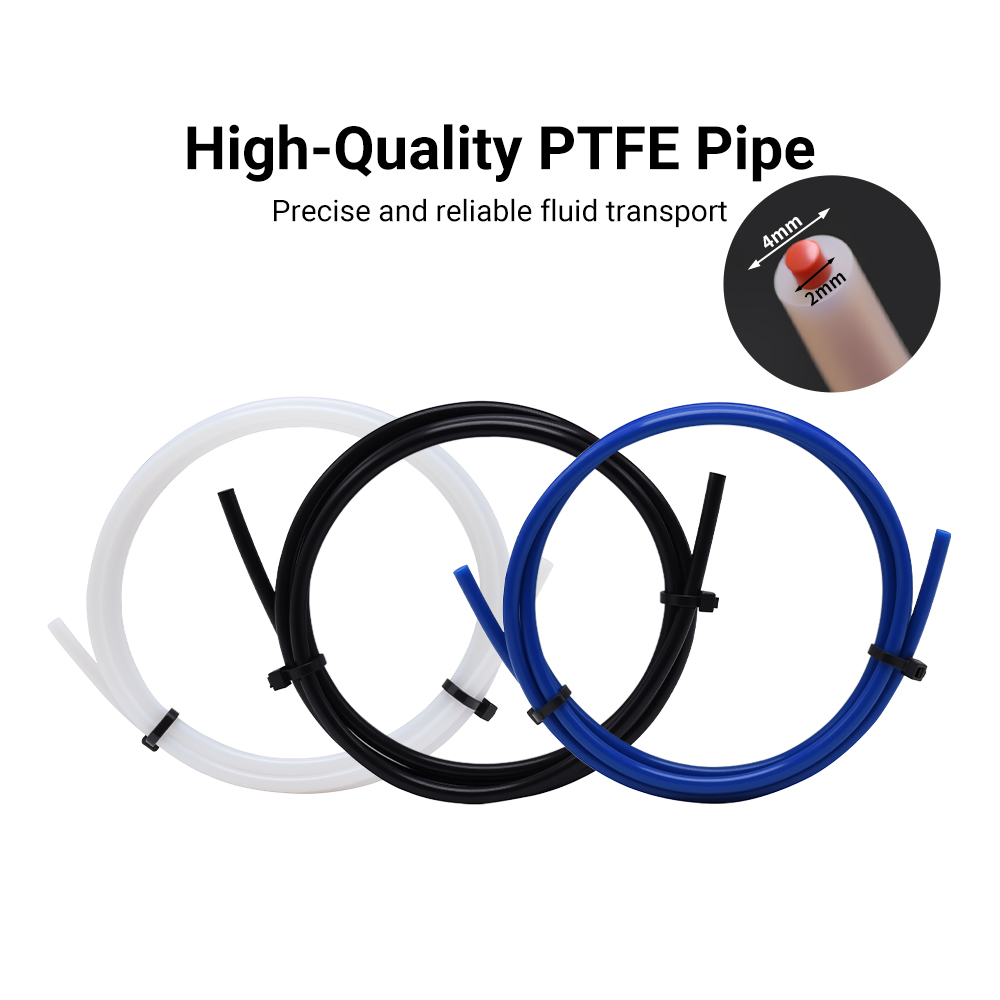 Pla Filament 1.75Mm - 1M PTFE Tube 2x4mm MK8 Hot