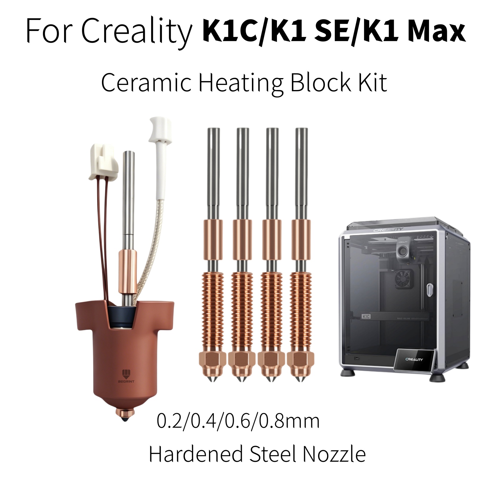 Creality Printer K1 - For Creality K1C K1 MAX Hotend