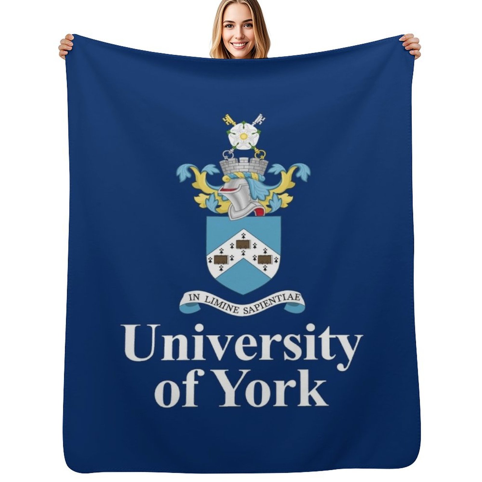 3D Printing York - University of York Throw Blanket Soft