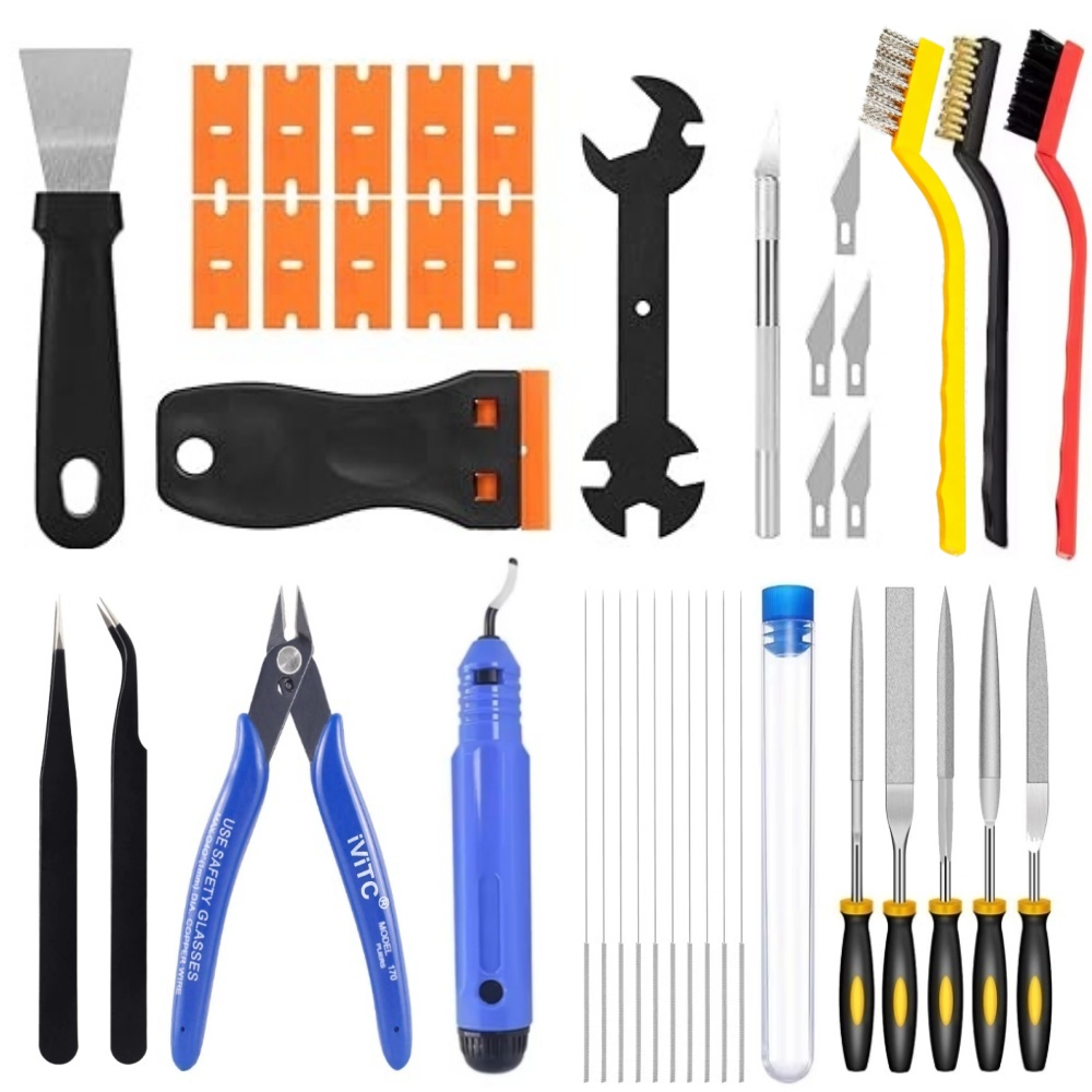 40PCS 3D Printer Tools, Scrape - 3D Printing File ulasan dan harga