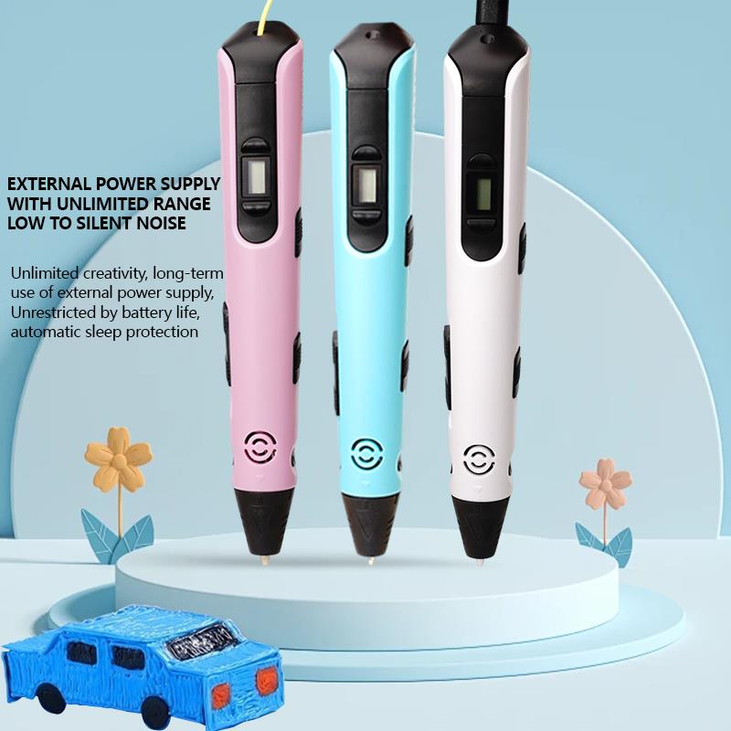 3D Printing Pen Kids with LCD  - Pla Filament 1.75Mm ulasan dan harga