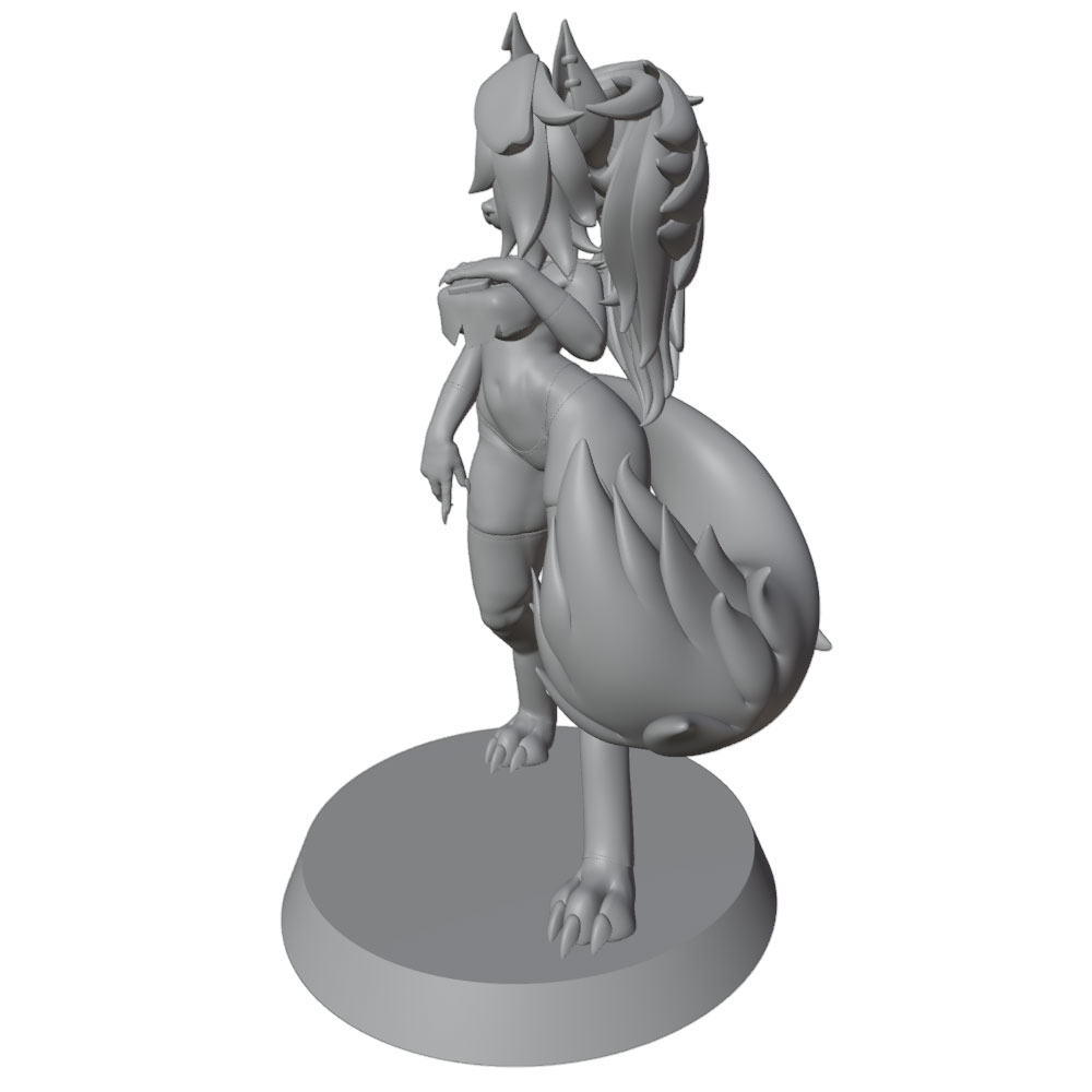 1/24=75mm-1/10=175mm Anime Cha - 3D Printing Mockup ulasan dan harga