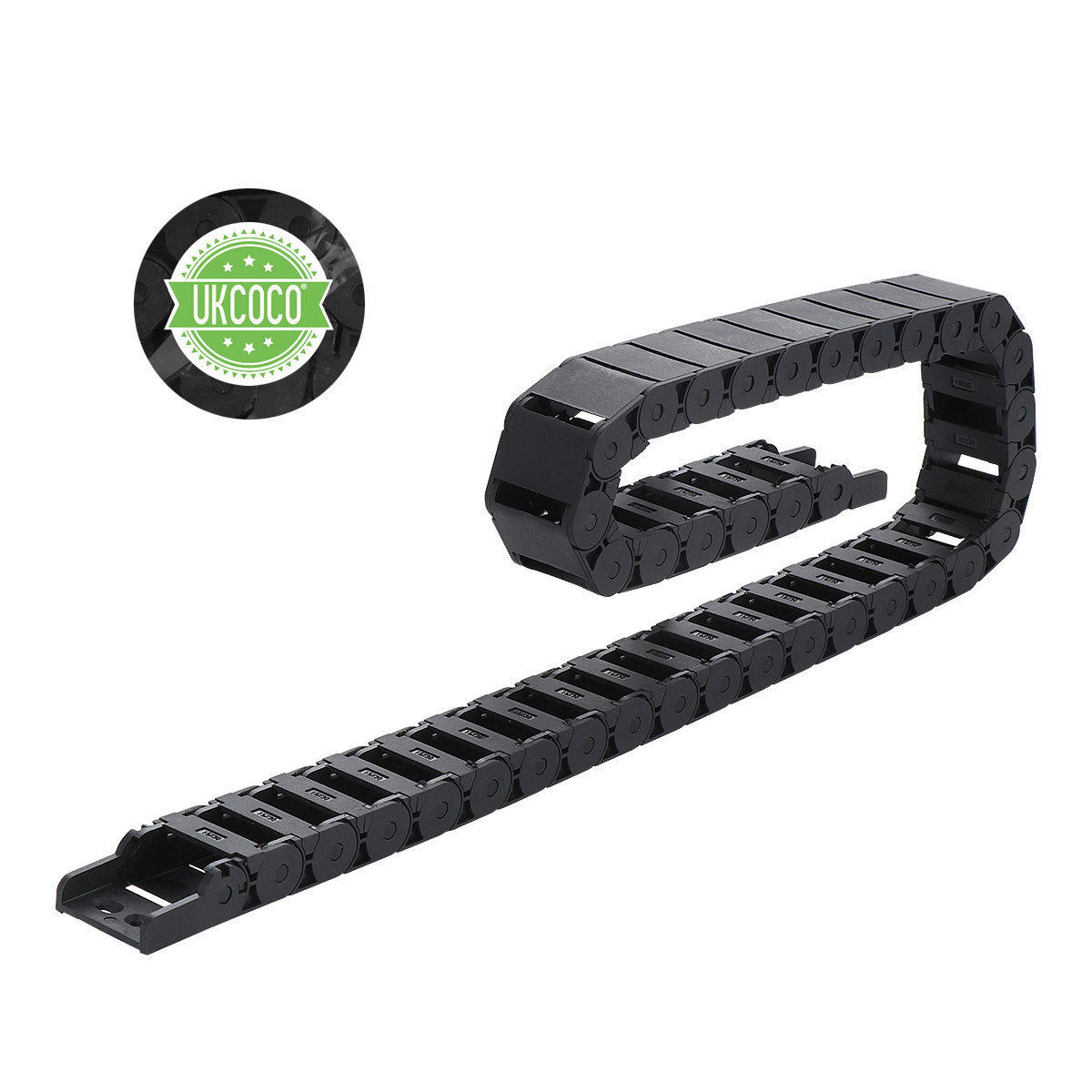 1M Black Plastic Cable Carrier - 3D Printing Cnc ulasan dan harga