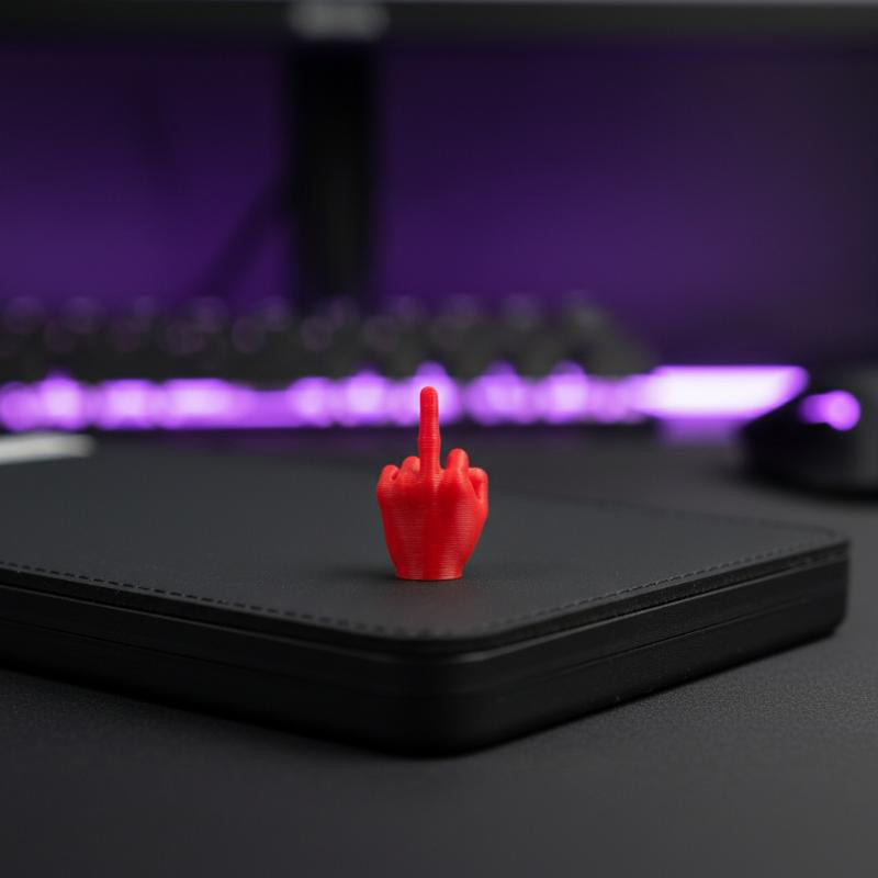 3d Printed Middle Finger Hand  - 3D Printing Mockup ulasan dan harga