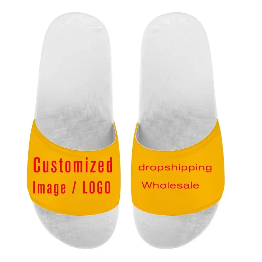 Custom Shoes Men Slippers Flip - 3D Printing Design Free ulasan dan harga