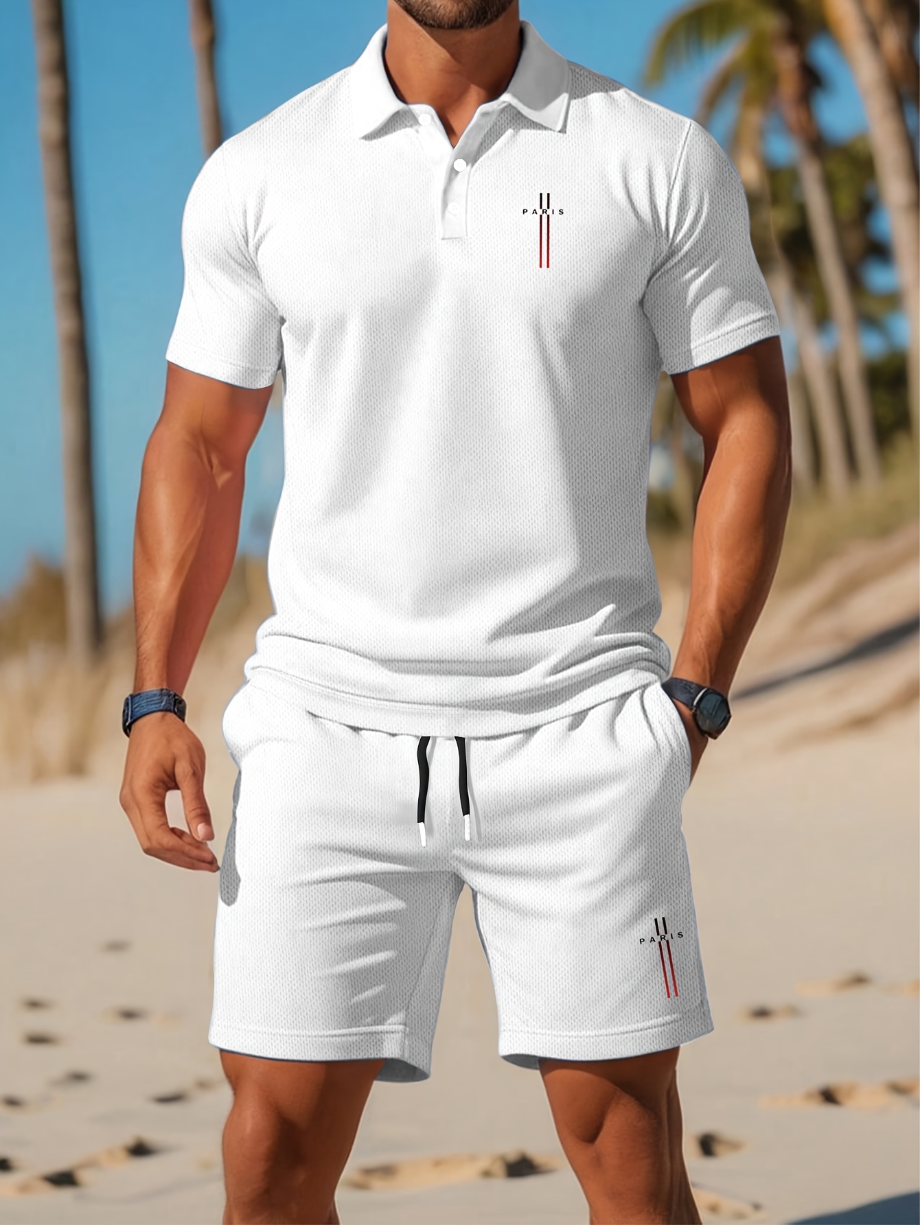 2026 Summer Men's Polo Shirt S - 3D Printing Design Free ulasan dan harga
