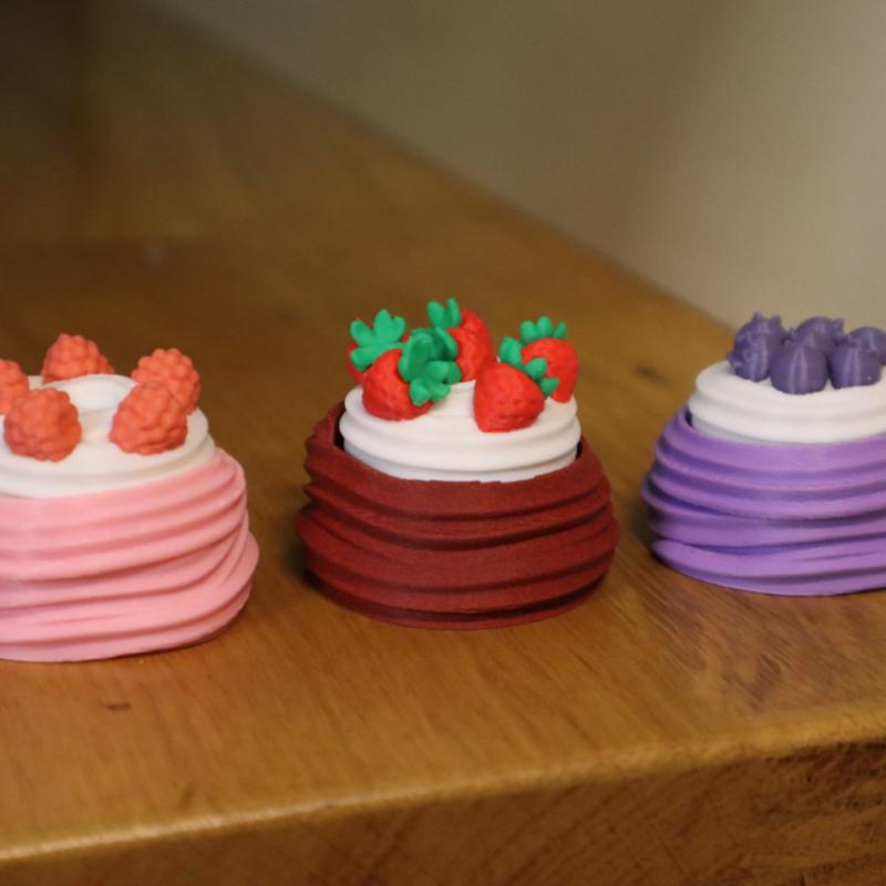 3D Printed Mini Cake Telescopi - 3D Printing Timelapse ulasan dan harga