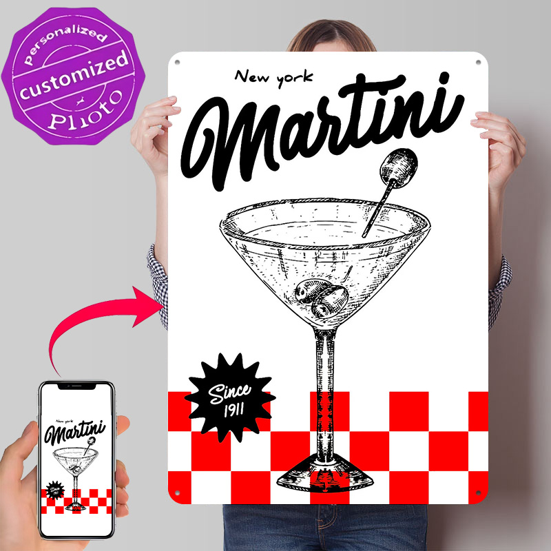 New York Martini Vintage Poste - 3D Printing York ulasan dan harga