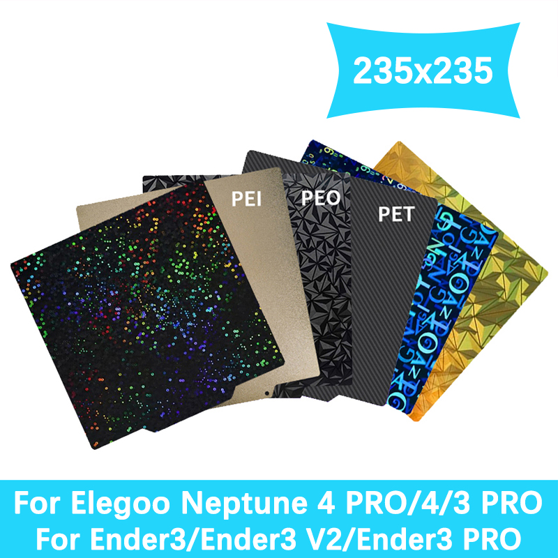 235x235mm PEI PEO PET PEY Spri - Creality Printer K1 ulasan dan harga