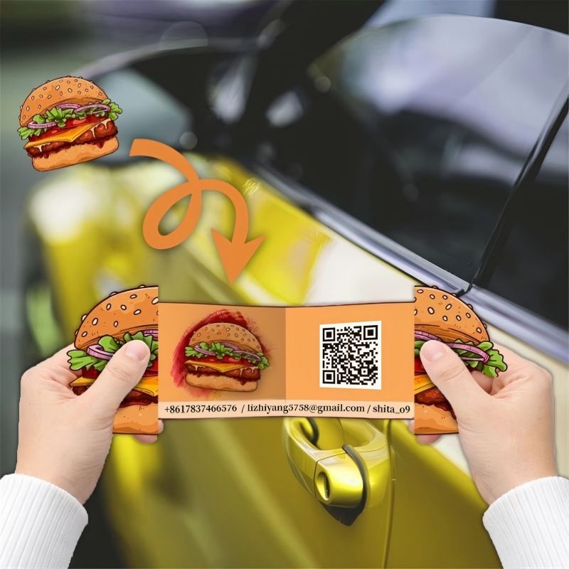 Custom 3D Pop-up Business Card - 3D Printing Qr Codes ulasan dan harga