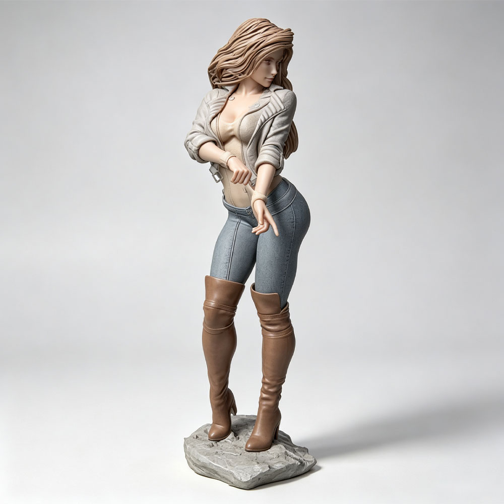1/24 Realistic fashionable fem - 3D Printing Mockup ulasan dan harga