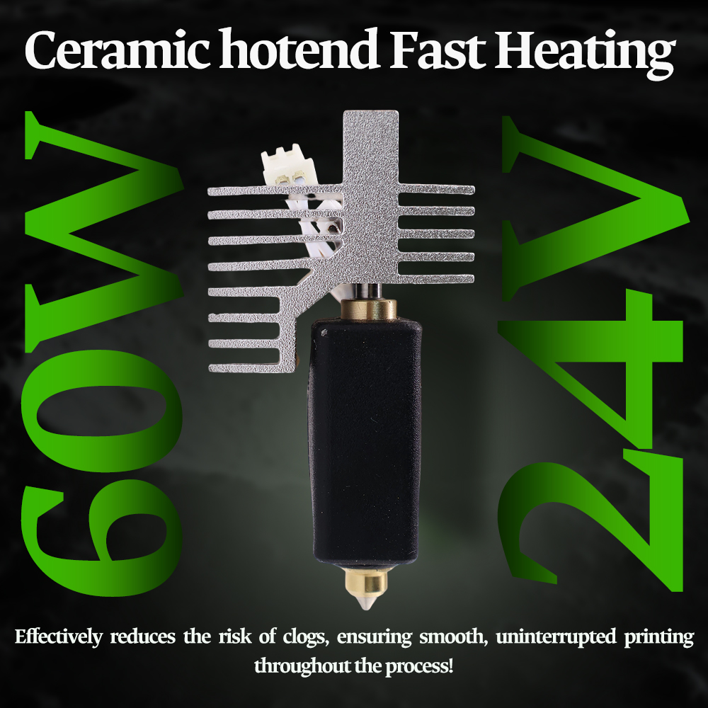 Upgrade Ceramic Hotend for Ele - 3D Printing Elegoo ulasan dan harga