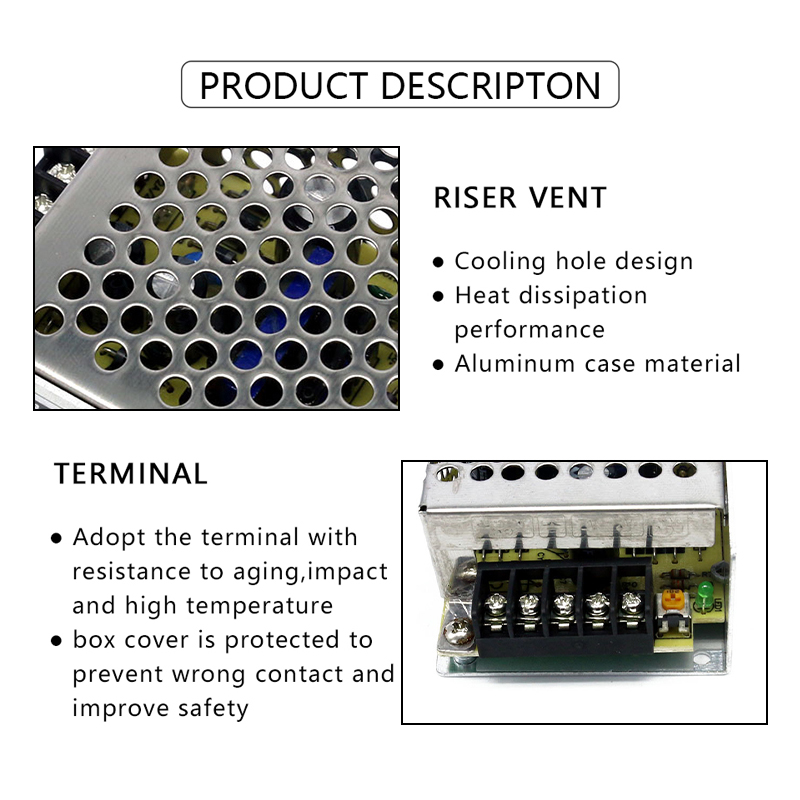 110/220V AC to DC 5V 40A 200W  - 3D Printer Power Supply ulasan dan harga