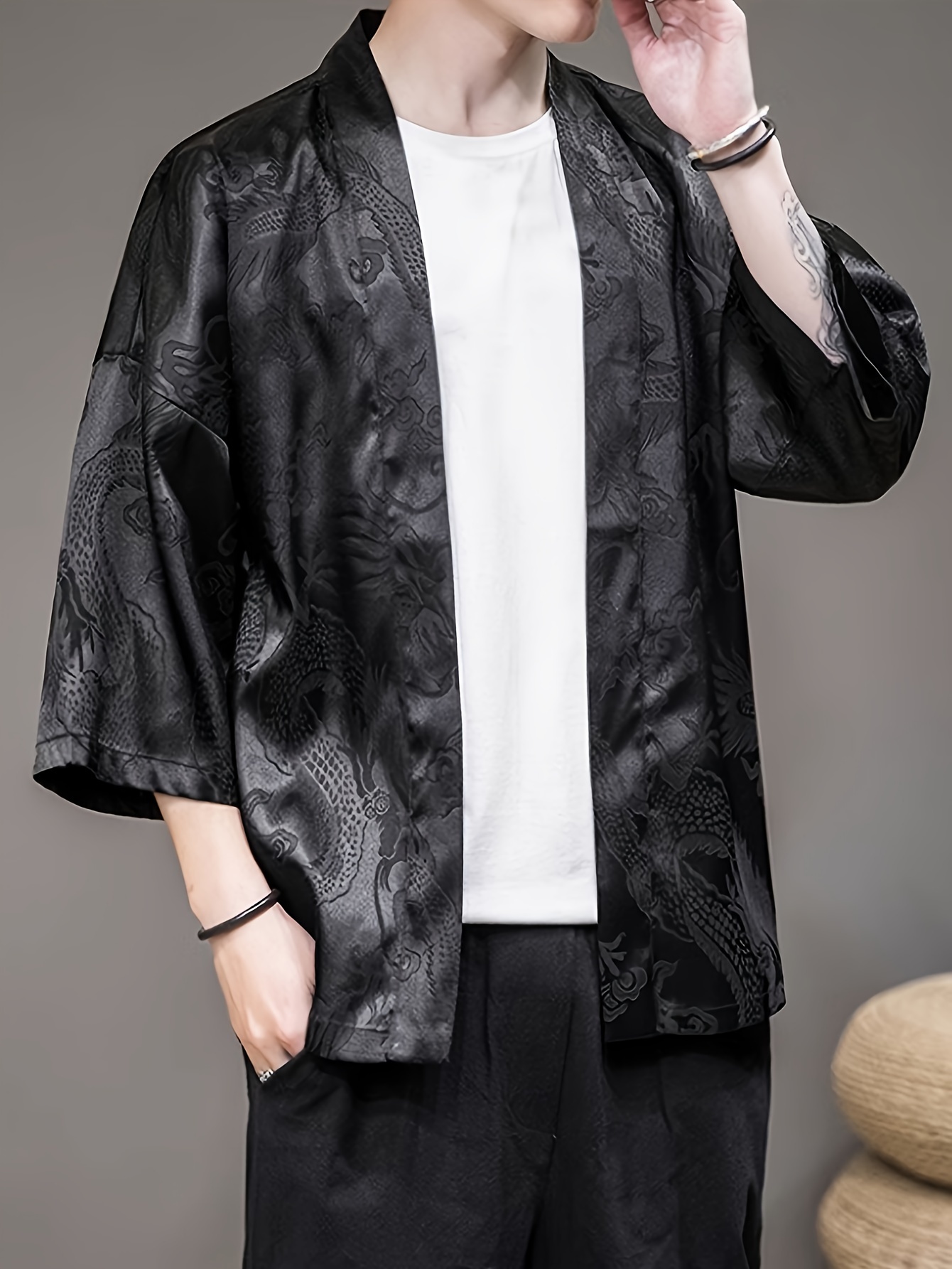 2026 Summer Men's Kimono 3D Pr - 3D Printing Design Free ulasan dan harga
