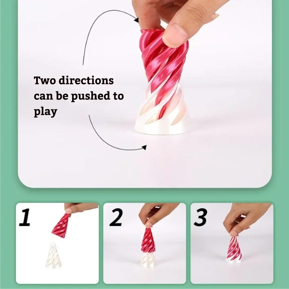 3D Printed Spiral Cone Toy Imp - 3D Printing Idea ulasan dan harga