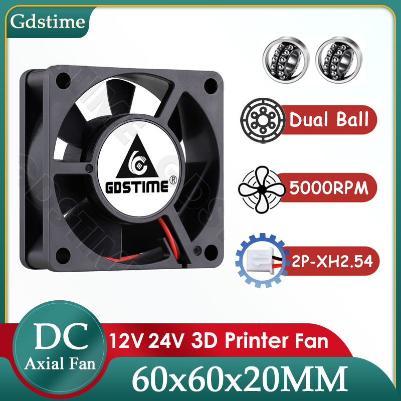 Gdstime 6020 Fan 24V 12V 5V DC - 3D Printer Power Supply ulasan dan harga