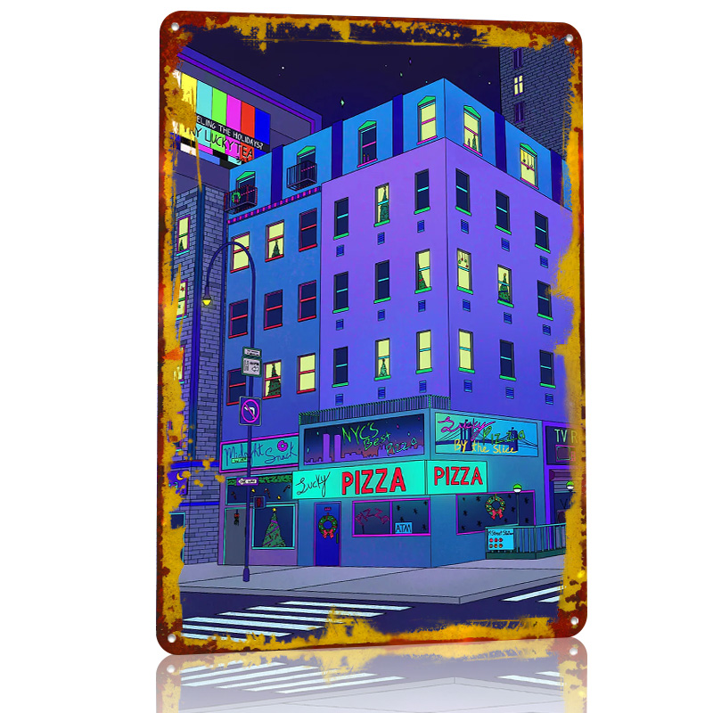 New York City Pizza Shop 3D Te - 3D Printing York ulasan dan harga