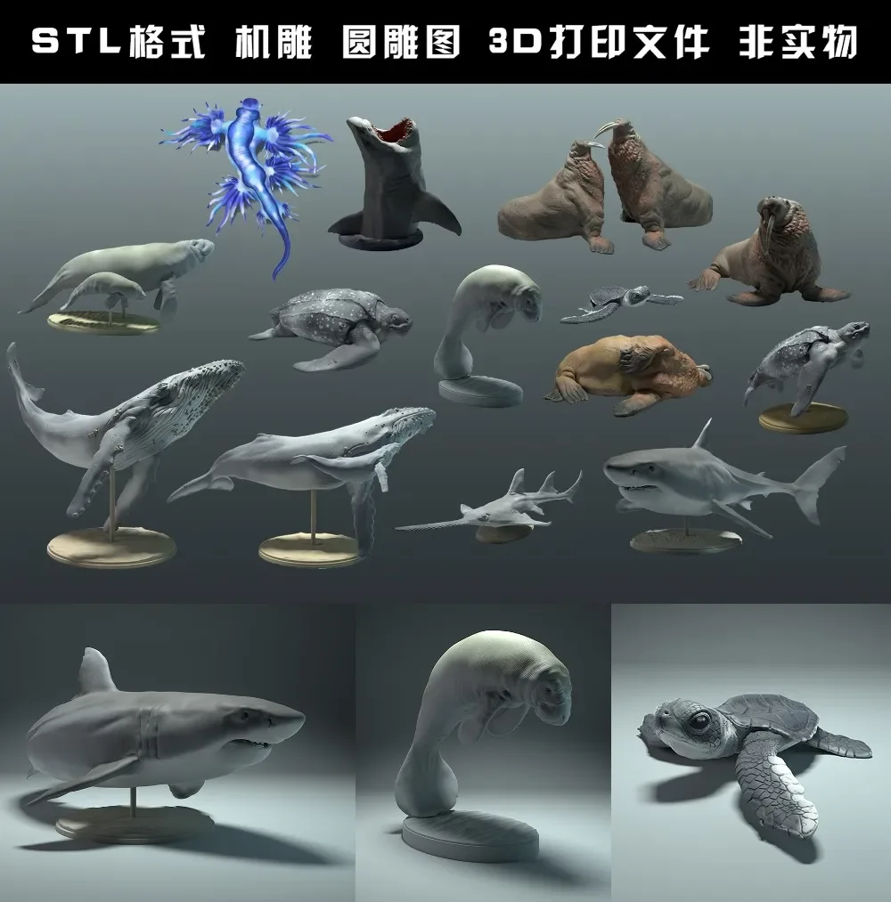 animals, polar bear, takin, wo - 3D Printing File ulasan dan harga