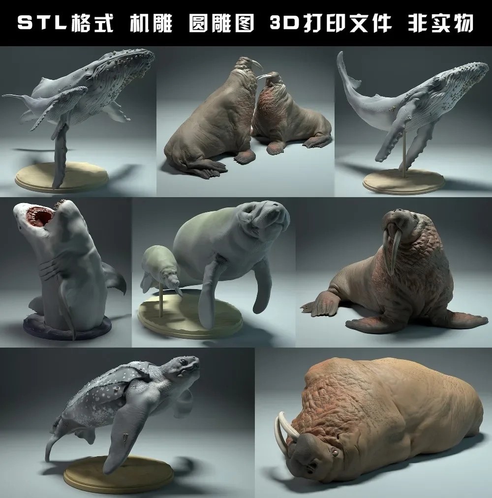 animals, polar bear, takin, wo - 3D Printing File ulasan dan harga
