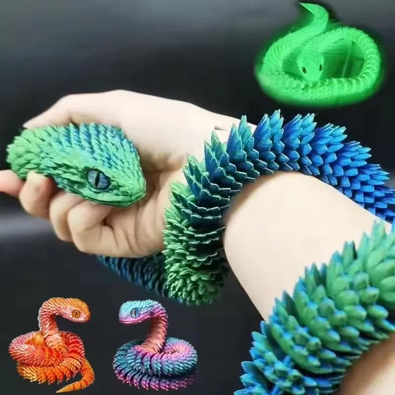 3D Printed Snake Movable Joint - 3D Printing Idea ulasan dan harga