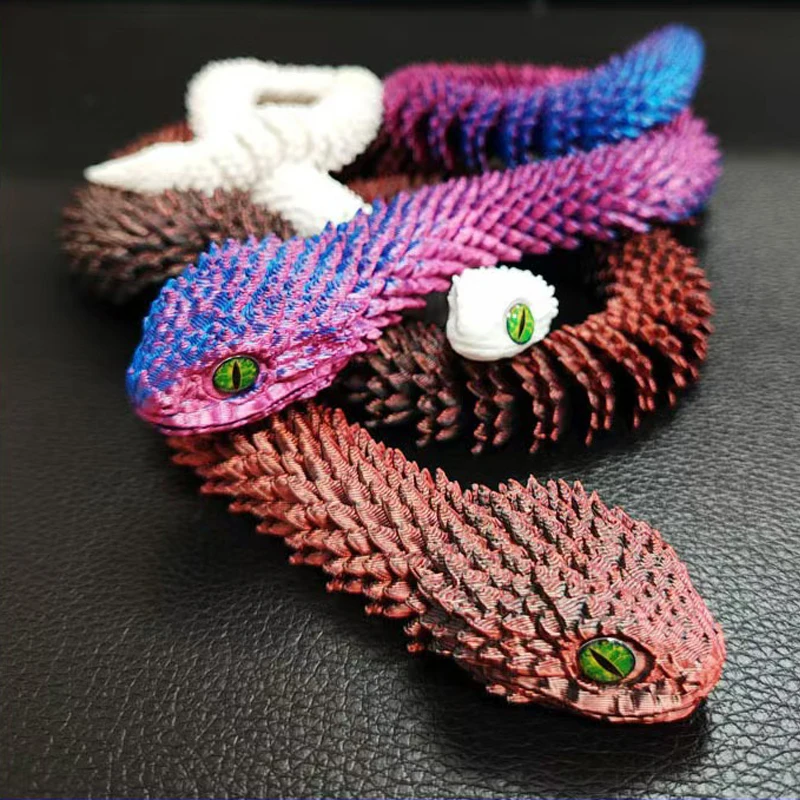 3D Printed Snake Movable Joint - 3D Printing Idea ulasan dan harga