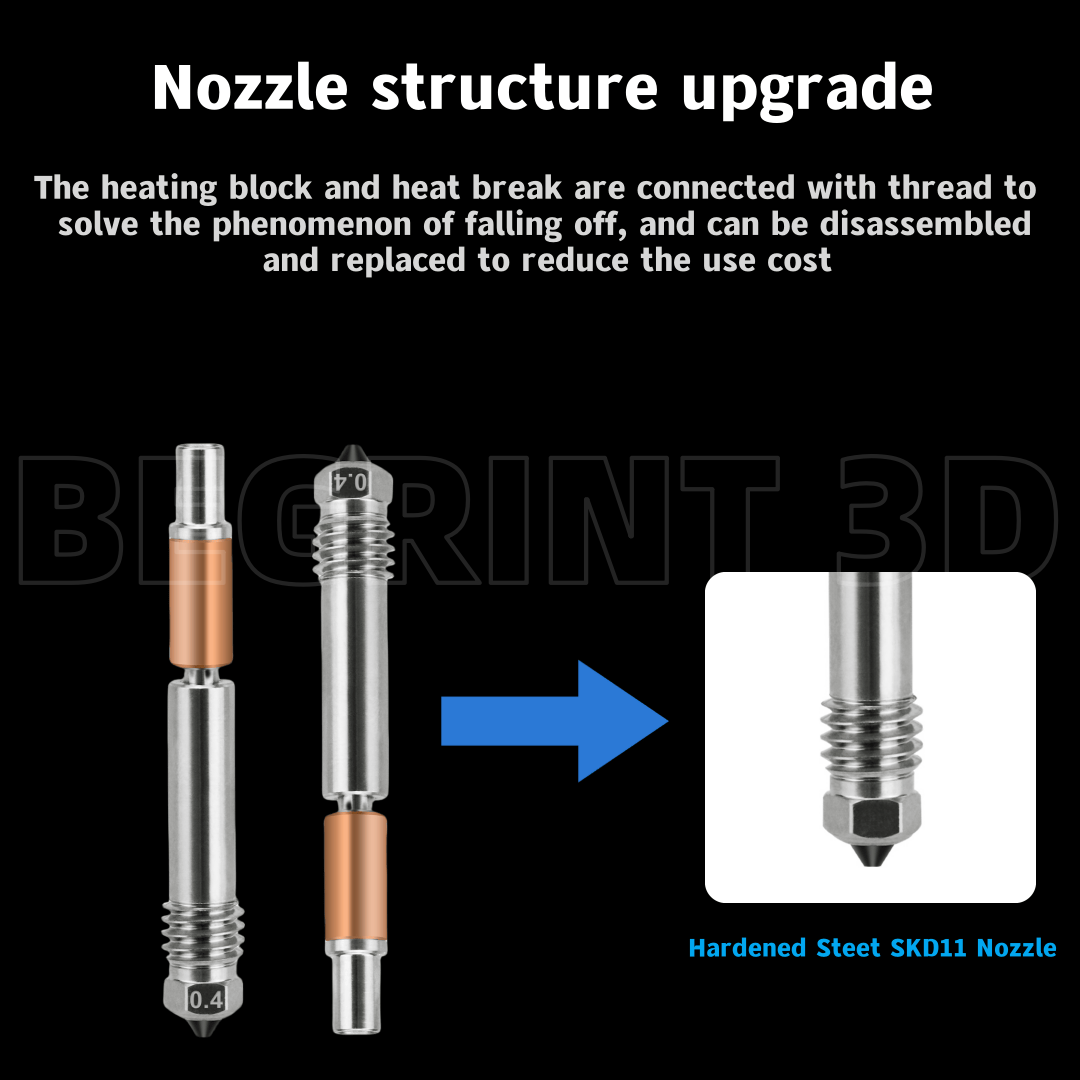 Hotend Upgrade TZ V6 3.0 Hot e - Creality Printer K1 ulasan dan harga