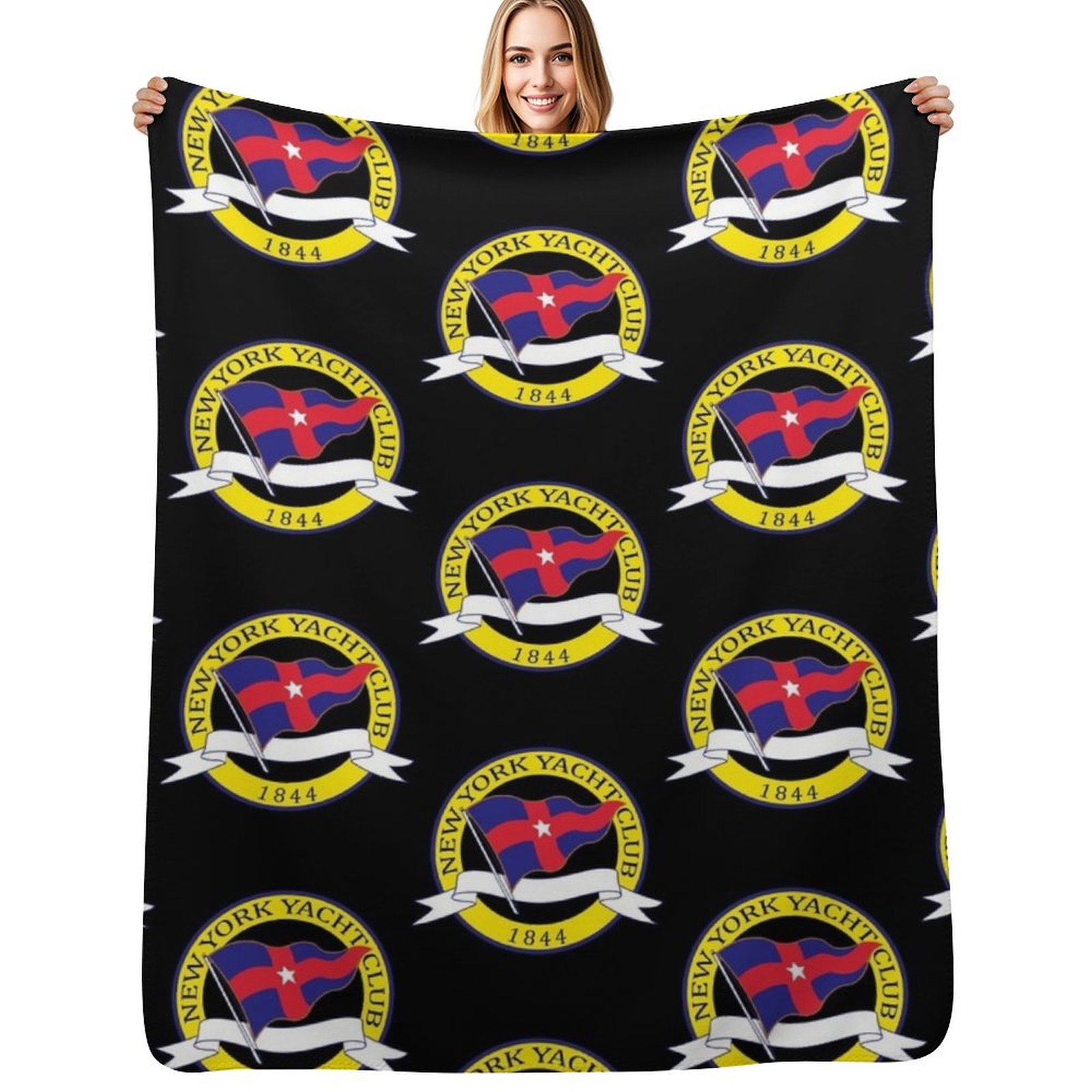 new york yacht club Throw Blan - 3D Printing York ulasan dan harga