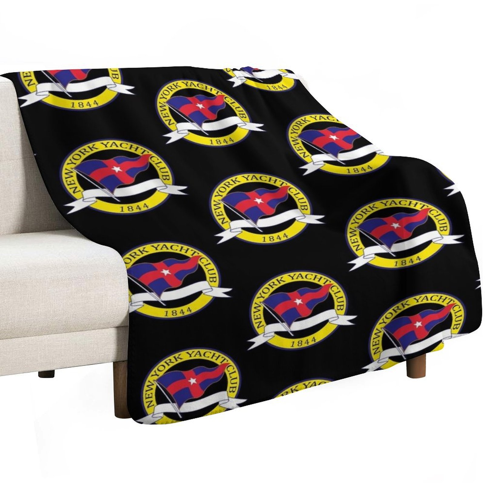 new york yacht club Throw Blan - 3D Printing York ulasan dan harga