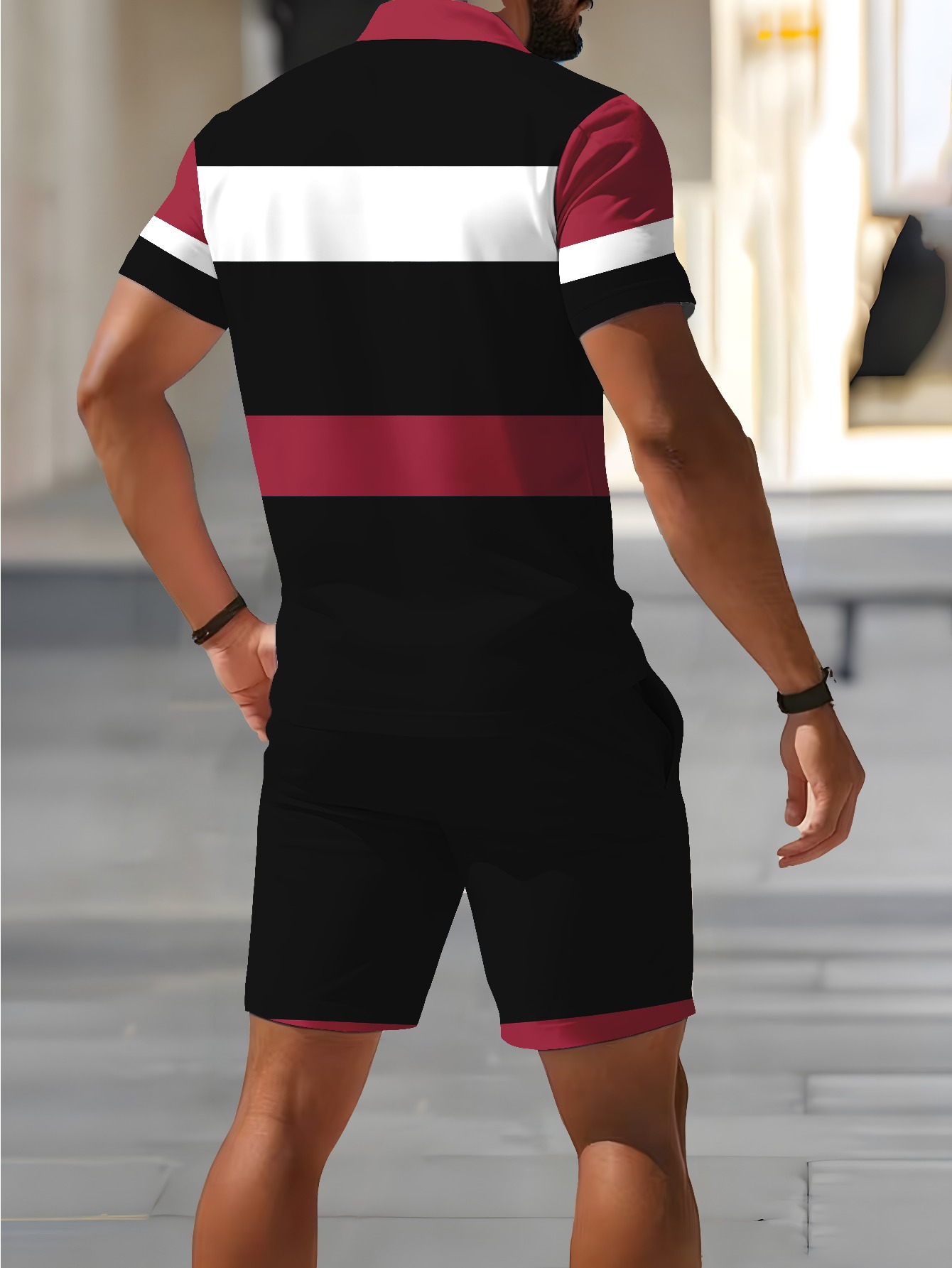 2026 Summer Men's Polo Shirt S - 3D Printing Design Free ulasan dan harga