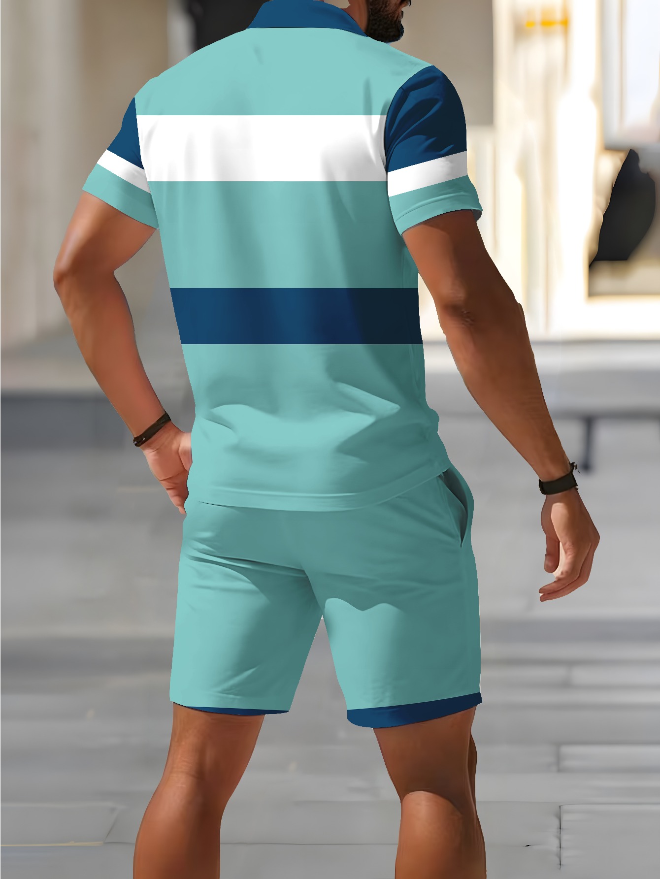 2026 Summer Men's Polo Shirt S - 3D Printing Design Free ulasan dan harga