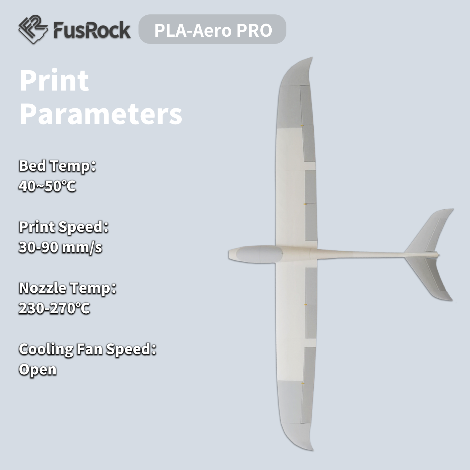 FusRock FusFun™ PLA-Aero Pro   - Pla Filament 1.75Mm ulasan dan harga