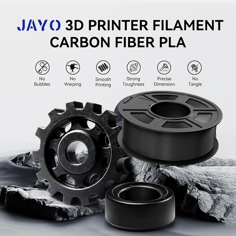 JAYO PETG-CF 3D Printer Filame - Pla Filament 1.75Mm ulasan dan harga